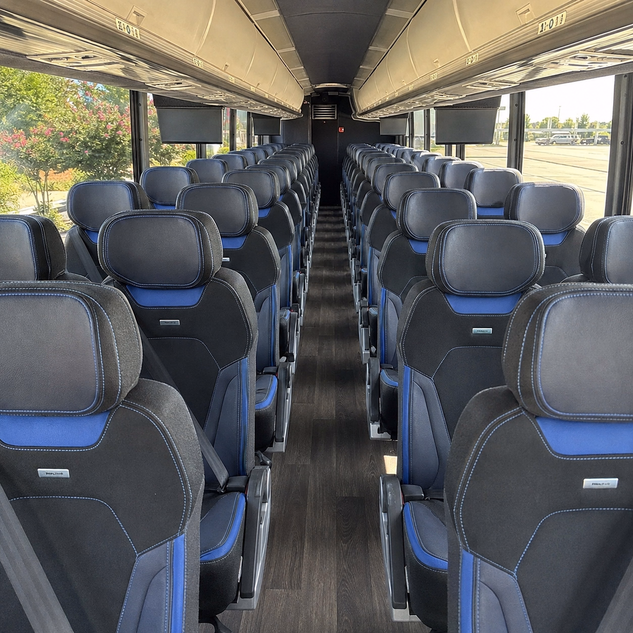 the bus type and amenities